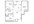 866 sq. ft. B4/Buckeye/50% floor plan