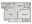 670 sq. ft. 80% floor plan