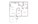 916 sq. ft. 60% floor plan