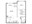 821 sq. ft. A4s floor plan