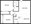 924 sq. ft. floor plan