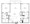 1,263 sq. ft. B3 floor plan