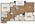 1,084 sq. ft. D3 floor plan