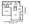 523 sq. ft. Ayers floor plan