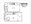 843 sq. ft. Highlander floor plan