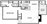 728 sq. ft. Stampede floor plan
