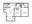 960 sq. ft. B2 floor plan