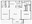 1,000 sq. ft. floor plan