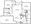 1,324 sq. ft. B2-G floor plan