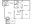 865 sq. ft. Raven floor plan