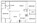 1,232 sq. ft. Flinstone floor plan