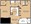 838 sq. ft. A4 floor plan