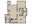 955 sq. ft. B2-Garage floor plan