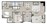 998 sq. ft. B1 floor plan