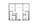1,051 sq. ft. floor plan