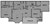 1,182 sq. ft. Riveon floor plan