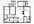 1,100 sq. ft. F floor plan