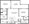 1,100 sq. ft. B2/B2-A floor plan