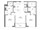 1,092 sq. ft. B1 floor plan