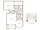 728 sq. ft. Lovett floor plan