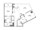 1,148 sq. ft. B3 floor plan