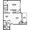 684 sq. ft. floor plan
