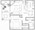 708 sq. ft. B floor plan
