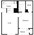 518 sq. ft. A1 floor plan