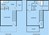 795 sq. ft. A5 floor plan