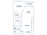 653 sq. ft. A1 floor plan