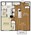 1,058 sq. ft. A6.1 floor plan