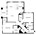 1,156 sq. ft. Magnolia floor plan
