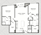 1,194 sq. ft. B4 floor plan