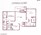 1,148 sq. ft. floor plan