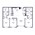 1,418 sq. ft. 3A Ansi floor plan