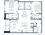 1,209 sq. ft. B1A floor plan