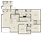 1,576 sq. ft. C1 floor plan