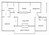 790 sq. ft. CP floor plan