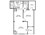 820 sq. ft. A3L floor plan