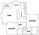 1,162 sq. ft. F floor plan
