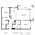 1,257 sq. ft. B6 floor plan
