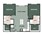 1,056 sq. ft. B1 floor plan