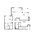 1,171 sq. ft. to 1,287 sq. ft. B2 floor plan