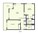 937 sq. ft. C2 floor plan