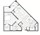 743 sq. ft. Deluxe floor plan