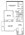 949 sq. ft. B4 floor plan