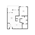 802 sq. ft. Galveston floor plan