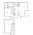 948 sq. ft. A4/Amalfa floor plan