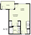 350 sq. ft. A12 floor plan