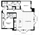 1,236 sq. ft. B3 floor plan
